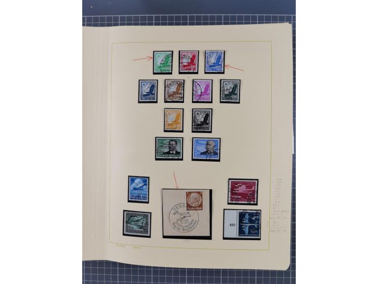 1859/1975 (ca.), postfrische/ungebrauchte und gestempelte Themensammlung “Der imperialistische Weltkrieg 1914/18”, inkl. Kolo