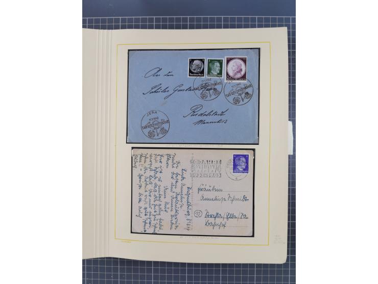 1859/1975 (ca.), postfrische/ungebrauchte und gestempelte Themensammlung “Der imperialistische Weltkrieg 1914/18”, inkl. Kolo