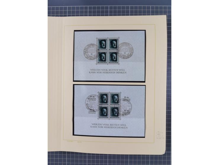 1859/1975 (ca.), postfrische/ungebrauchte und gestempelte Themensammlung “Der imperialistische Weltkrieg 1914/18”, inkl. Kolo