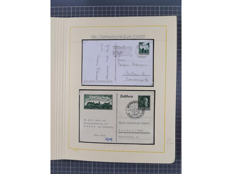 1859/1975 (ca.), postfrische/ungebrauchte und gestempelte Themensammlung “Der imperialistische Weltkrieg 1914/18”, inkl. Kolo