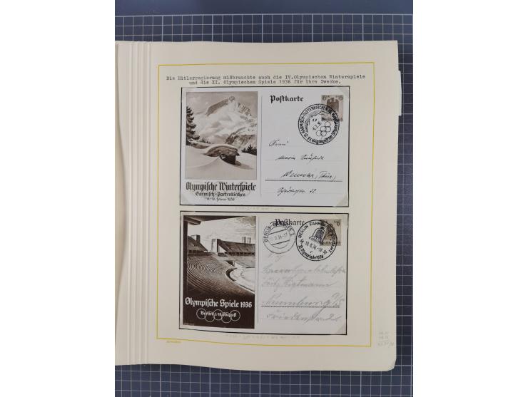 1859/1975 (ca.), postfrische/ungebrauchte und gestempelte Themensammlung “Der imperialistische Weltkrieg 1914/18”, inkl. Kolo