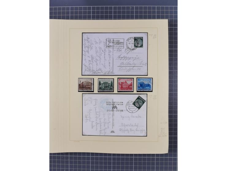 1859/1975 (ca.), postfrische/ungebrauchte und gestempelte Themensammlung “Der imperialistische Weltkrieg 1914/18”, inkl. Kolo