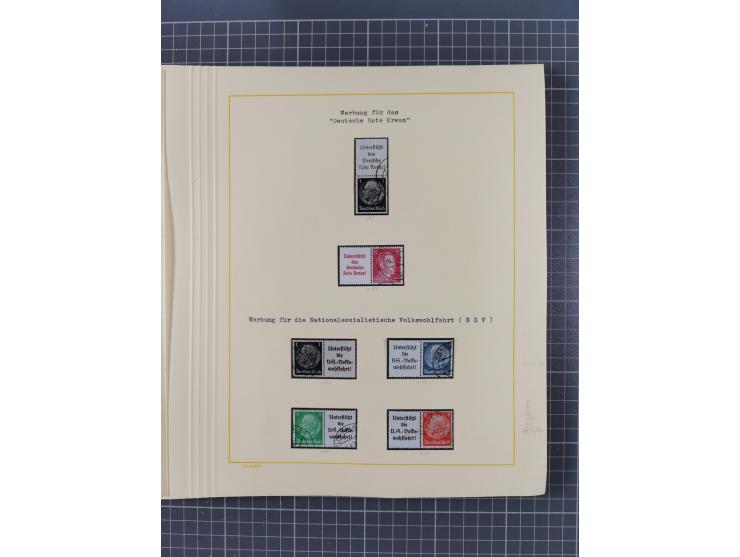 1859/1975 (ca.), postfrische/ungebrauchte und gestempelte Themensammlung “Der imperialistische Weltkrieg 1914/18”, inkl. Kolo