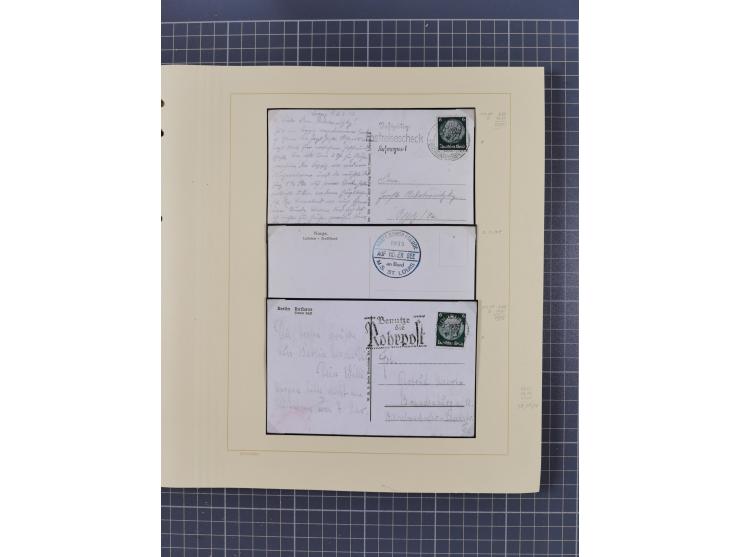 1859/1975 (ca.), postfrische/ungebrauchte und gestempelte Themensammlung “Der imperialistische Weltkrieg 1914/18”, inkl. Kolo