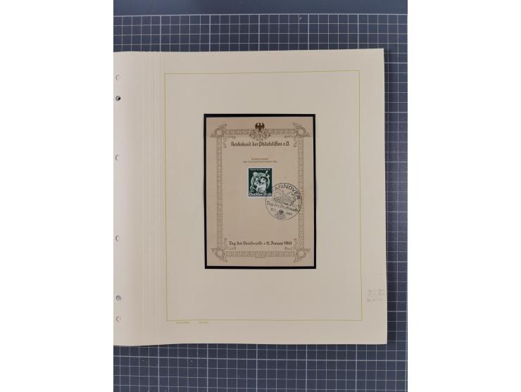 1859/1975 (ca.), postfrische/ungebrauchte und gestempelte Themensammlung “Der imperialistische Weltkrieg 1914/18”, inkl. Kolo