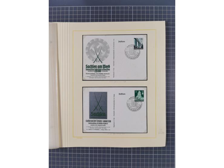 1859/1975 (ca.), postfrische/ungebrauchte und gestempelte Themensammlung “Der imperialistische Weltkrieg 1914/18”, inkl. Kolo