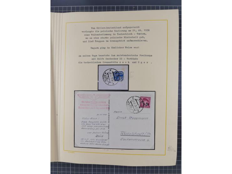 1859/1975 (ca.), postfrische/ungebrauchte und gestempelte Themensammlung “Der imperialistische Weltkrieg 1914/18”, inkl. Kolo