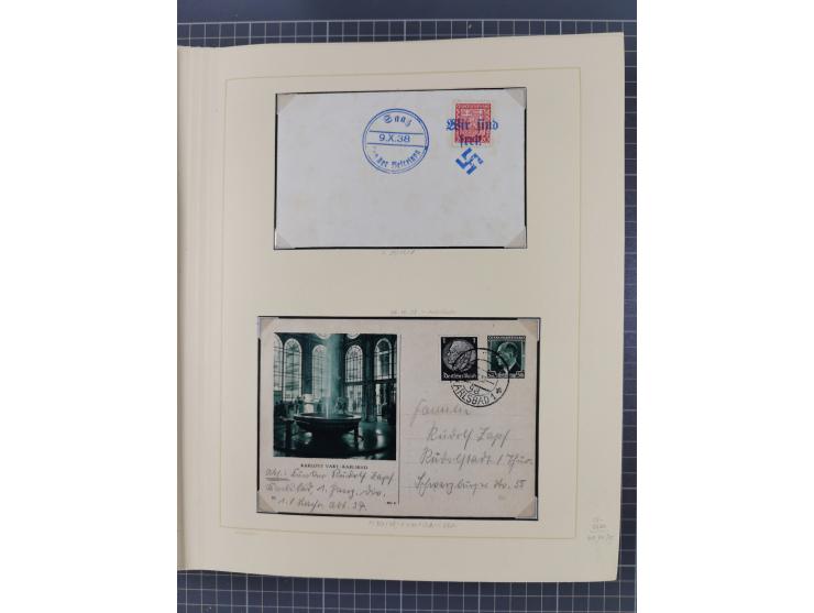 1859/1975 (ca.), postfrische/ungebrauchte und gestempelte Themensammlung “Der imperialistische Weltkrieg 1914/18”, inkl. Kolo