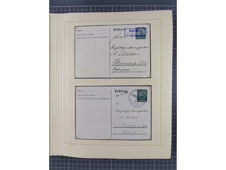 1859/1975 (ca.), postfrische/ungebrauchte und gestempelte Themensammlung “Der imperialistische Weltkrieg 1914/18”, inkl. Kolo