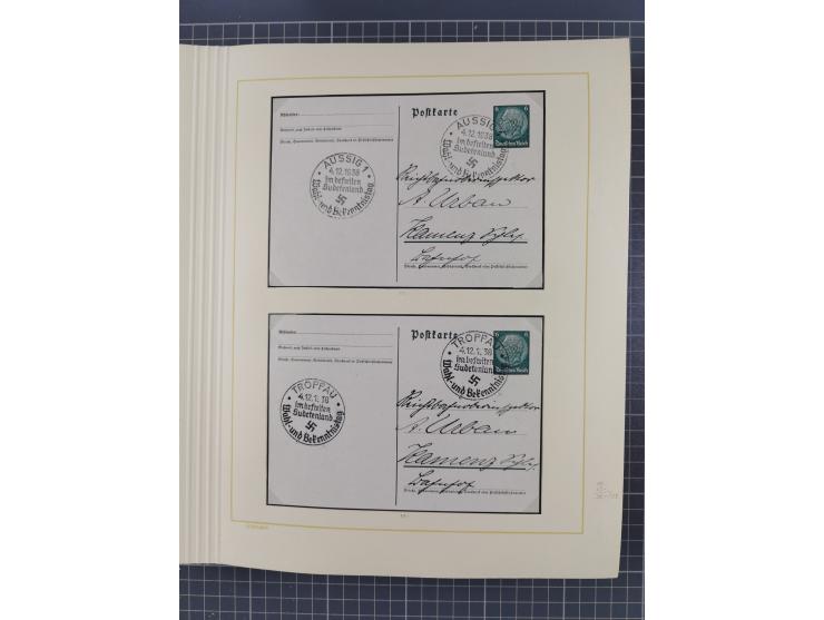 1859/1975 (ca.), postfrische/ungebrauchte und gestempelte Themensammlung “Der imperialistische Weltkrieg 1914/18”, inkl. Kolo