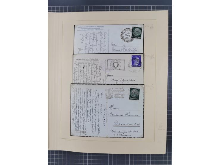 1859/1975 (ca.), postfrische/ungebrauchte und gestempelte Themensammlung “Der imperialistische Weltkrieg 1914/18”, inkl. Kolo