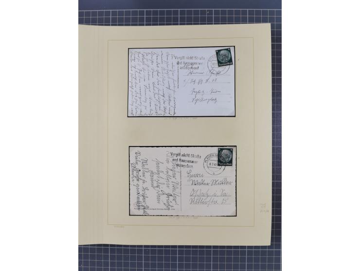 1859/1975 (ca.), postfrische/ungebrauchte und gestempelte Themensammlung “Der imperialistische Weltkrieg 1914/18”, inkl. Kolo