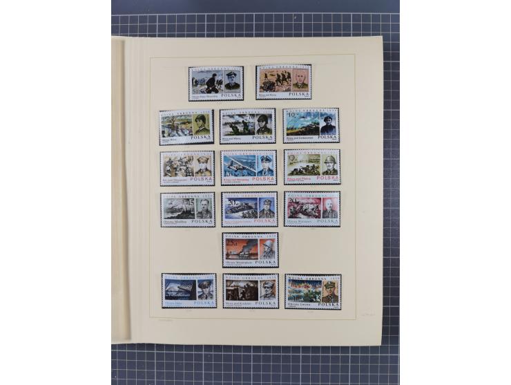 1859/1975 (ca.), postfrische/ungebrauchte und gestempelte Themensammlung “Der imperialistische Weltkrieg 1914/18”, inkl. Kolo