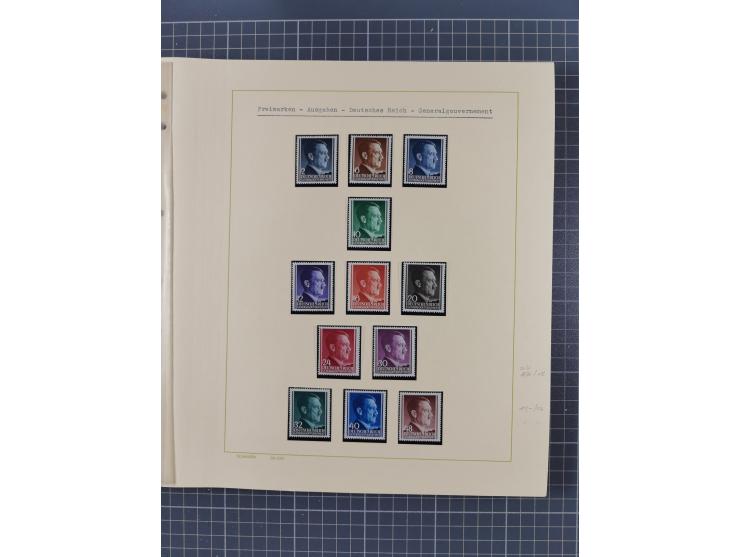 1859/1975 (ca.), postfrische/ungebrauchte und gestempelte Themensammlung “Der imperialistische Weltkrieg 1914/18”, inkl. Kolo