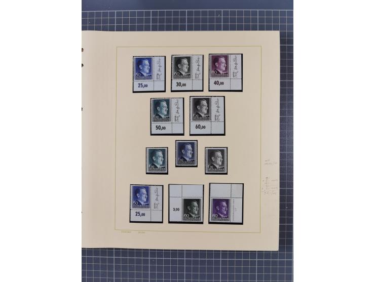 1859/1975 (ca.), postfrische/ungebrauchte und gestempelte Themensammlung “Der imperialistische Weltkrieg 1914/18”, inkl. Kolo