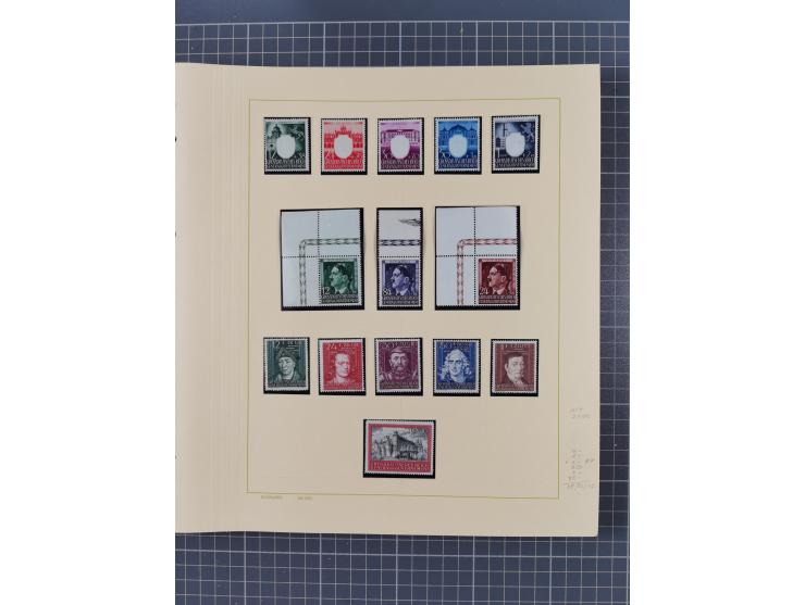 1859/1975 (ca.), postfrische/ungebrauchte und gestempelte Themensammlung “Der imperialistische Weltkrieg 1914/18”, inkl. Kolo