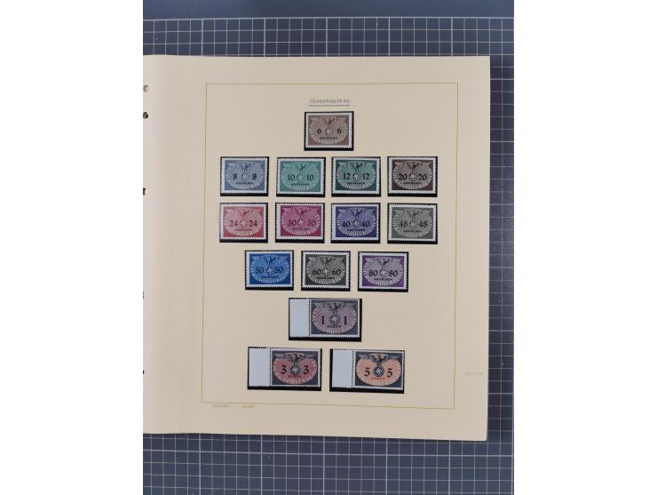 1859/1975 (ca.), postfrische/ungebrauchte und gestempelte Themensammlung “Der imperialistische Weltkrieg 1914/18”, inkl. Kolo