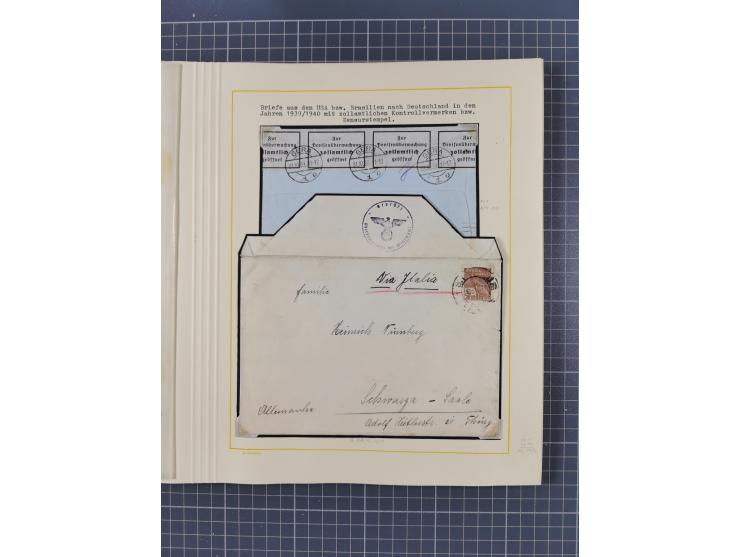 1859/1975 (ca.), postfrische/ungebrauchte und gestempelte Themensammlung “Der imperialistische Weltkrieg 1914/18”, inkl. Kolo