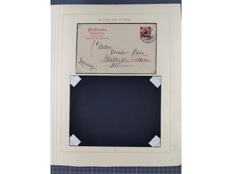 1859/1975 (ca.), postfrische/ungebrauchte und gestempelte Themensammlung “Der imperialistische Weltkrieg 1914/18”, inkl. Kolo