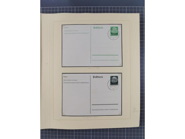 1859/1975 (ca.), postfrische/ungebrauchte und gestempelte Themensammlung “Der imperialistische Weltkrieg 1914/18”, inkl. Kolo