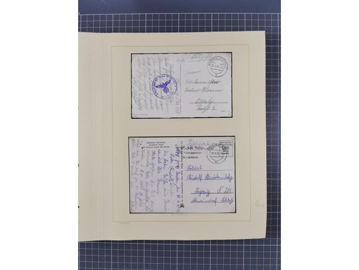 1859/1975 (ca.), postfrische/ungebrauchte und gestempelte Themensammlung “Der imperialistische Weltkrieg 1914/18”, inkl. Kolo