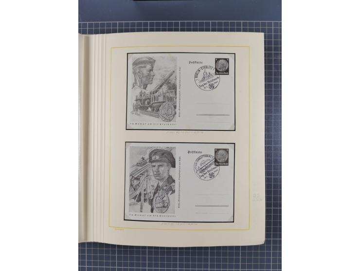 1859/1975 (ca.), postfrische/ungebrauchte und gestempelte Themensammlung “Der imperialistische Weltkrieg 1914/18”, inkl. Kolo