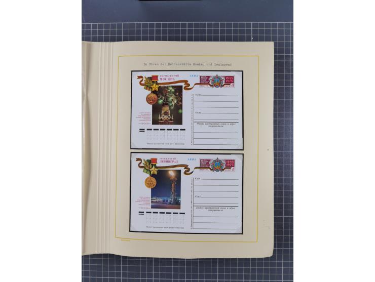 1859/1975 (ca.), postfrische/ungebrauchte und gestempelte Themensammlung “Der imperialistische Weltkrieg 1914/18”, inkl. Kolo