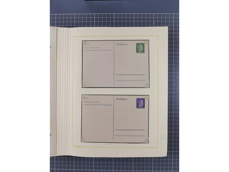 1859/1975 (ca.), postfrische/ungebrauchte und gestempelte Themensammlung “Der imperialistische Weltkrieg 1914/18”, inkl. Kolo