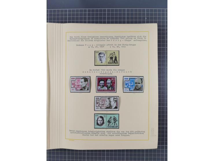 1859/1975 (ca.), postfrische/ungebrauchte und gestempelte Themensammlung “Der imperialistische Weltkrieg 1914/18”, inkl. Kolo