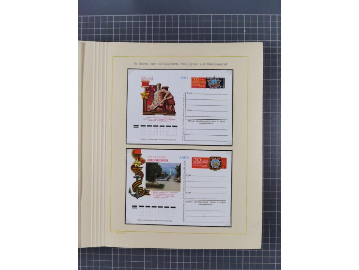 1859/1975 (ca.), postfrische/ungebrauchte und gestempelte Themensammlung “Der imperialistische Weltkrieg 1914/18”, inkl. Kolo