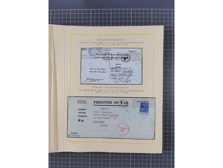 1859/1975 (ca.), postfrische/ungebrauchte und gestempelte Themensammlung “Der imperialistische Weltkrieg 1914/18”, inkl. Kolo