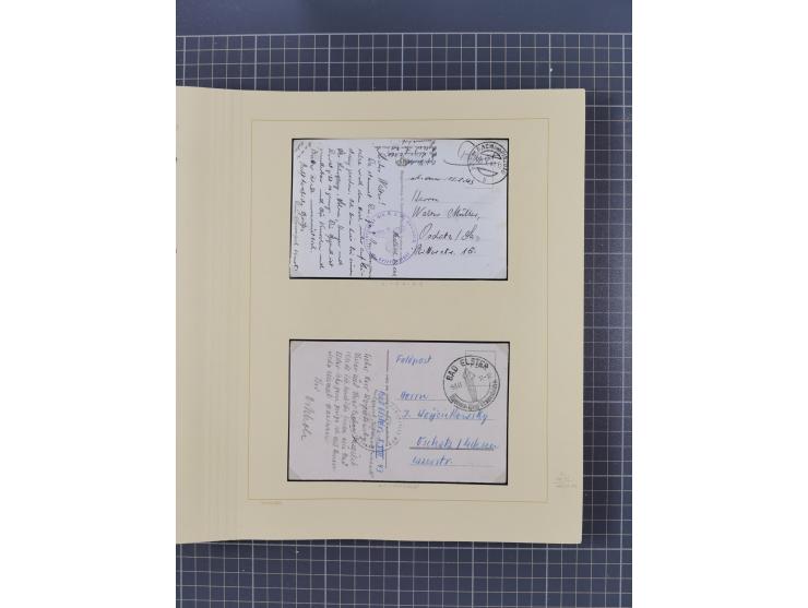 1859/1975 (ca.), postfrische/ungebrauchte und gestempelte Themensammlung “Der imperialistische Weltkrieg 1914/18”, inkl. Kolo