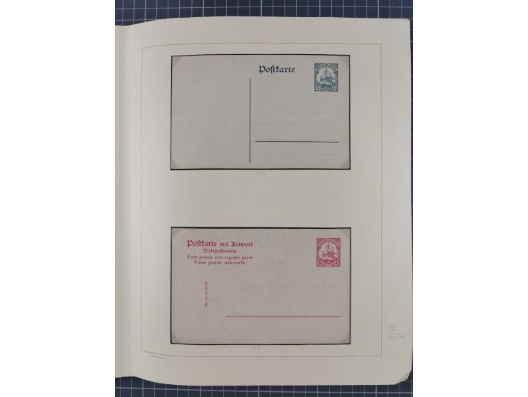 1859/1975 (ca.), postfrische/ungebrauchte und gestempelte Themensammlung “Der imperialistische Weltkrieg 1914/18”, inkl. Kolo