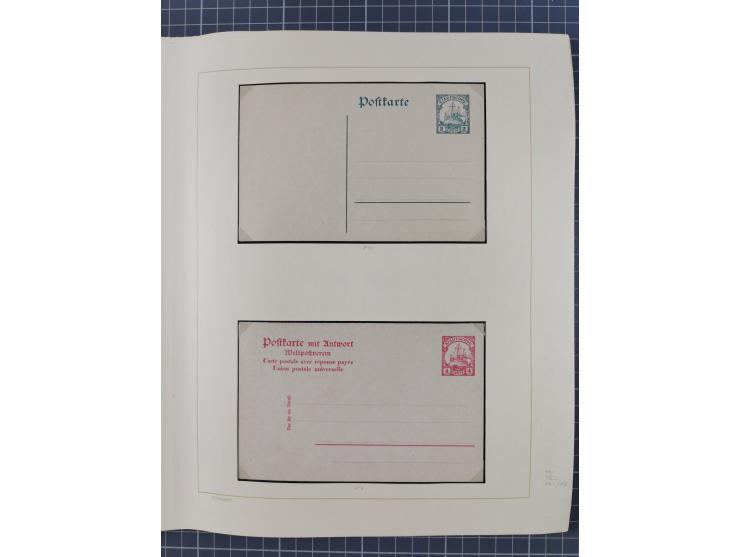 1859/1975 (ca.), postfrische/ungebrauchte und gestempelte Themensammlung “Der imperialistische Weltkrieg 1914/18”, inkl. Kolo