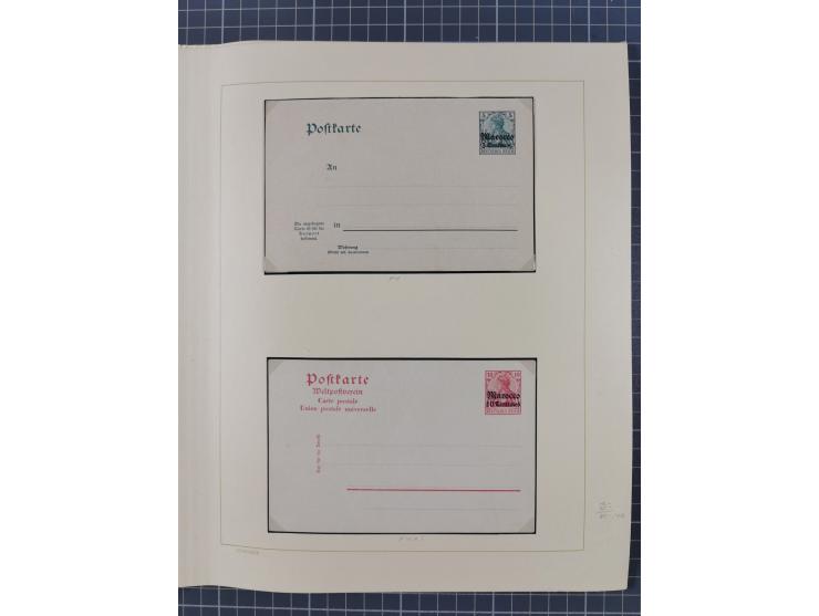 1859/1975 (ca.), postfrische/ungebrauchte und gestempelte Themensammlung “Der imperialistische Weltkrieg 1914/18”, inkl. Kolo