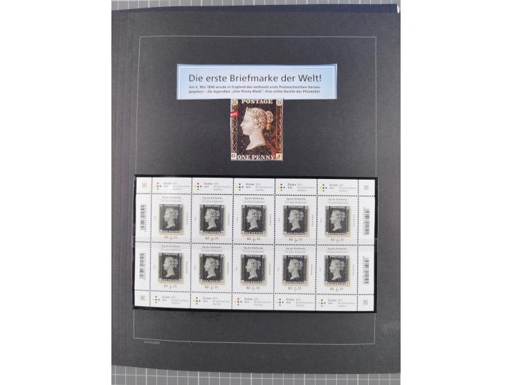 1859/1975 (ca.), postfrische/ungebrauchte und gestempelte Themensammlung “Der imperialistische Weltkrieg 1914/18”, inkl. Kolo