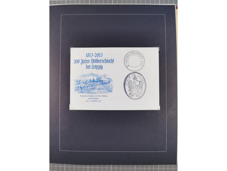 1859/1975 (ca.), postfrische/ungebrauchte und gestempelte Themensammlung “Der imperialistische Weltkrieg 1914/18”, inkl. Kolo