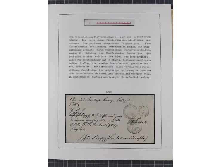 1859/1975 (ca.), postfrische/ungebrauchte und gestempelte Themensammlung “Der imperialistische Weltkrieg 1914/18”, inkl. Kolo