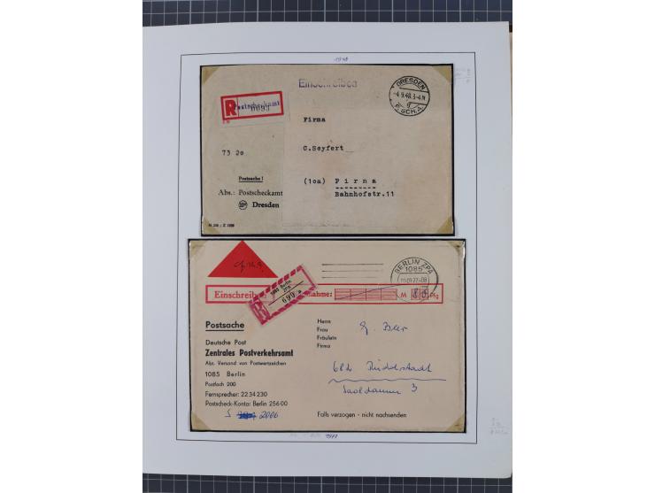 1859/1975 (ca.), postfrische/ungebrauchte und gestempelte Themensammlung “Der imperialistische Weltkrieg 1914/18”, inkl. Kolo