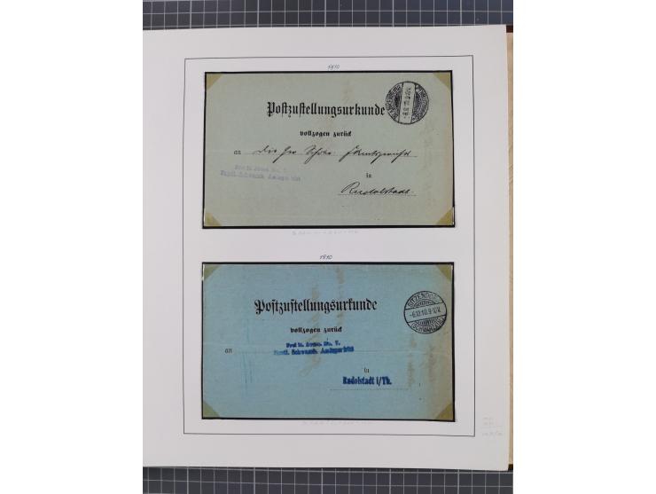1859/1975 (ca.), postfrische/ungebrauchte und gestempelte Themensammlung “Der imperialistische Weltkrieg 1914/18”, inkl. Kolo