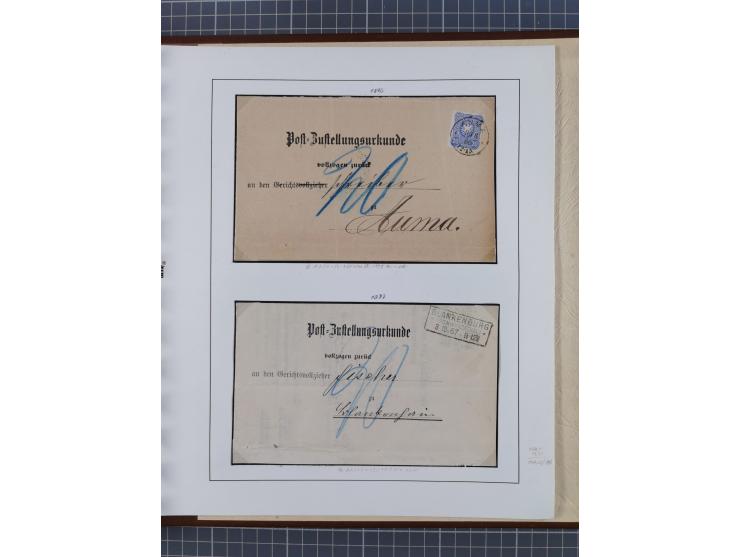 1859/1975 (ca.), postfrische/ungebrauchte und gestempelte Themensammlung “Der imperialistische Weltkrieg 1914/18”, inkl. Kolo