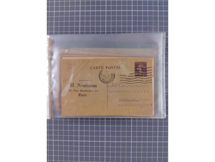 1859/1975 (ca.), postfrische/ungebrauchte und gestempelte Themensammlung “Der imperialistische Weltkrieg 1914/18”, inkl. Kolo