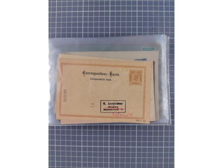 1859/1975 (ca.), postfrische/ungebrauchte und gestempelte Themensammlung “Der imperialistische Weltkrieg 1914/18”, inkl. Kolo