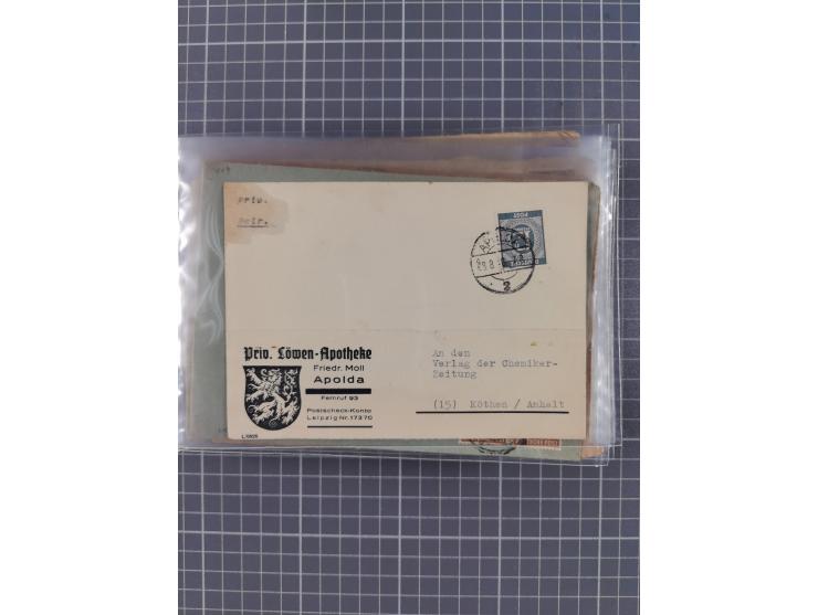 1859/1975 (ca.), postfrische/ungebrauchte und gestempelte Themensammlung “Der imperialistische Weltkrieg 1914/18”, inkl. Kolo