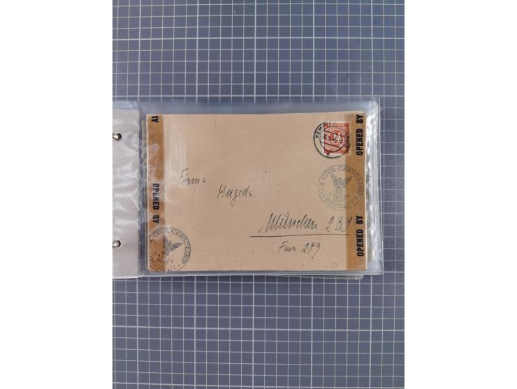 1859/1975 (ca.), postfrische/ungebrauchte und gestempelte Themensammlung “Der imperialistische Weltkrieg 1914/18”, inkl. Kolo