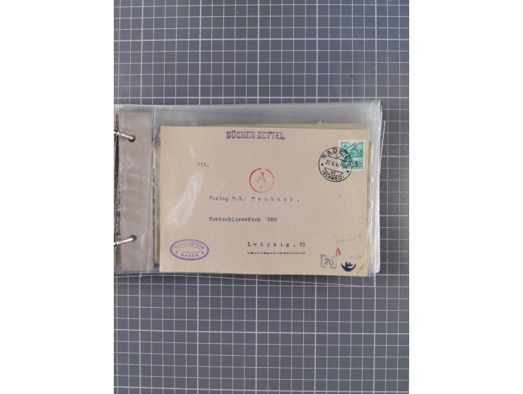 1859/1975 (ca.), postfrische/ungebrauchte und gestempelte Themensammlung “Der imperialistische Weltkrieg 1914/18”, inkl. Kolo