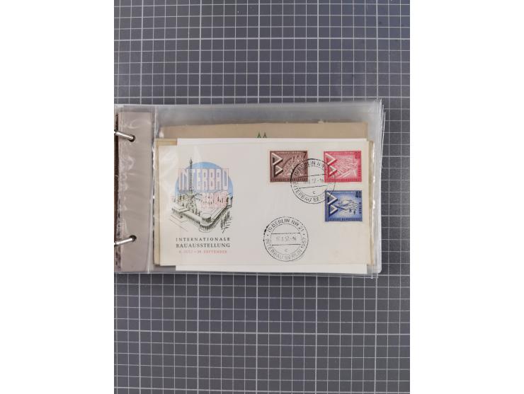 1859/1975 (ca.), postfrische/ungebrauchte und gestempelte Themensammlung “Der imperialistische Weltkrieg 1914/18”, inkl. Kolo