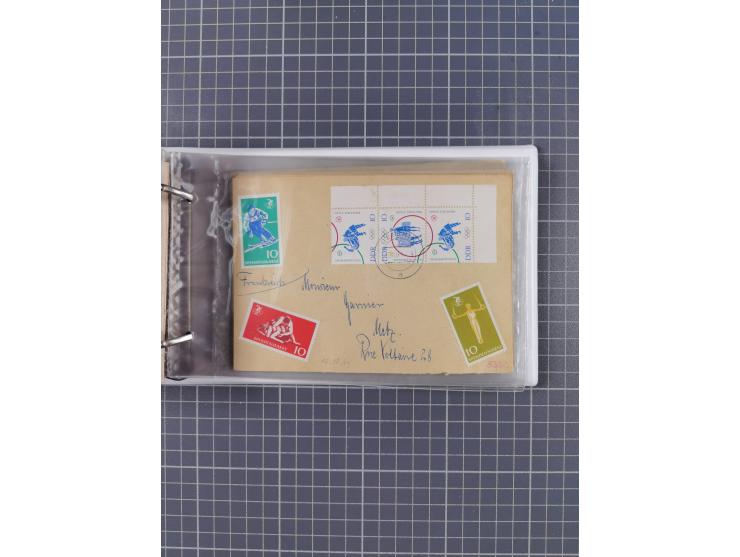 1859/1975 (ca.), postfrische/ungebrauchte und gestempelte Themensammlung “Der imperialistische Weltkrieg 1914/18”, inkl. Kolo