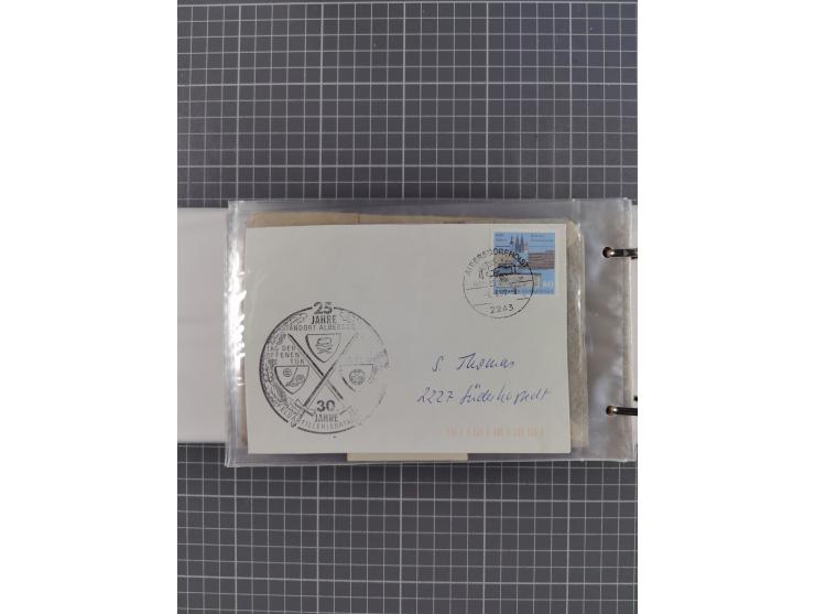 1859/1975 (ca.), postfrische/ungebrauchte und gestempelte Themensammlung “Der imperialistische Weltkrieg 1914/18”, inkl. Kolo