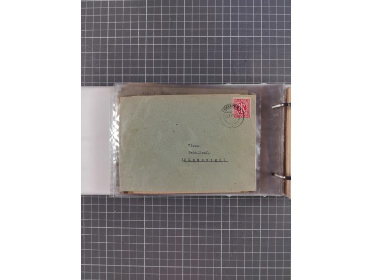 1859/1975 (ca.), postfrische/ungebrauchte und gestempelte Themensammlung “Der imperialistische Weltkrieg 1914/18”, inkl. Kolo